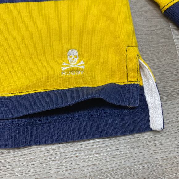 RUGBY Ralph Lauren RLFC Skull Crossbones Rugby Shirt Men's 2XL - Picture 3 of 11